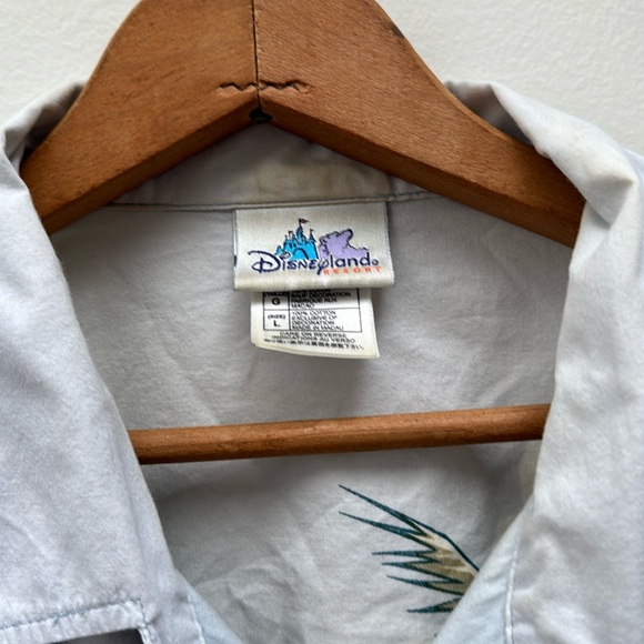 Vintage Disneyland Hawaiian Shirt Hang Loose Large Camp Shirt| Resort vacation - Picture 3 of 10